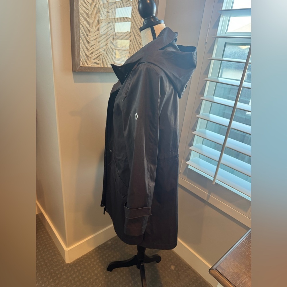 Womens Nordstrom Bernardo Women’s Hooded Utility Jacket Black Size Large - Picture 6 of 8